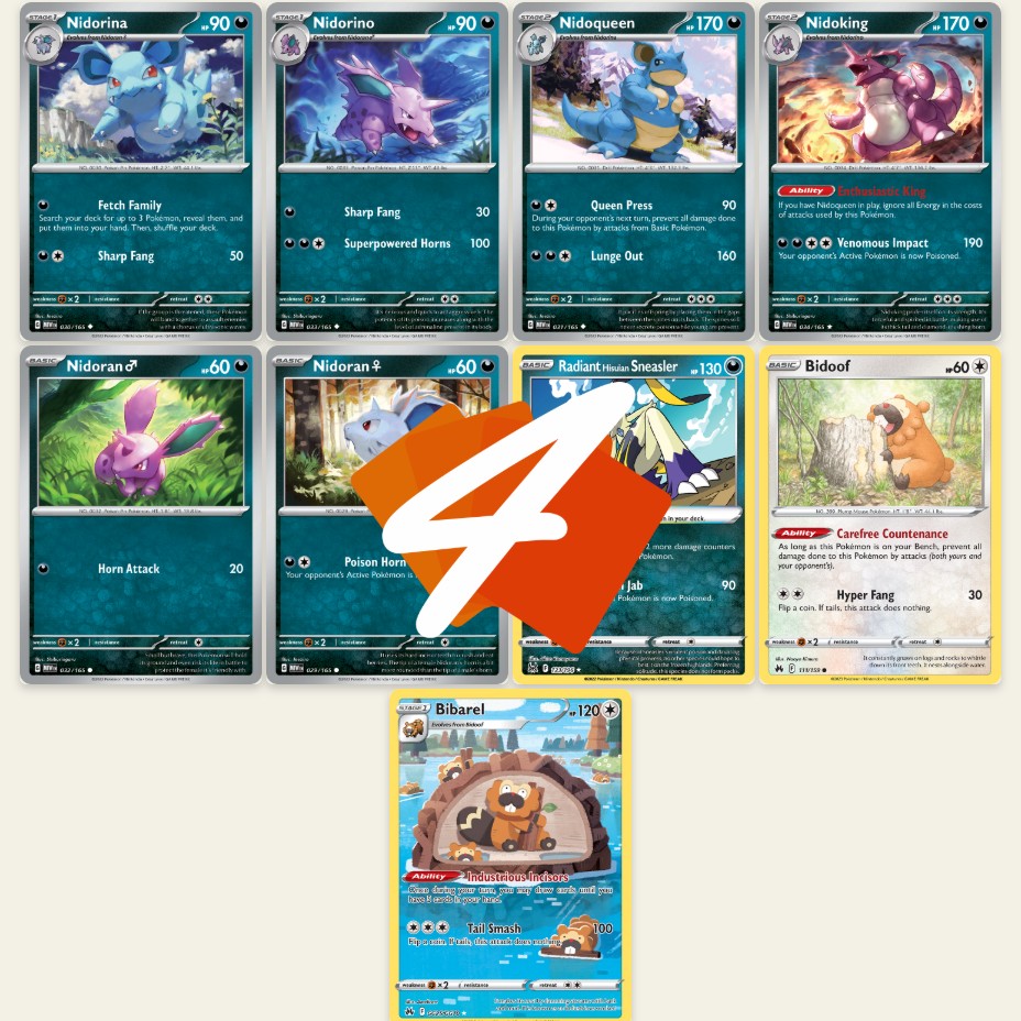 NIDOKING : Attack for FREE ! The Conventional Way ! PTCGL (Scarlet & Violet 151)